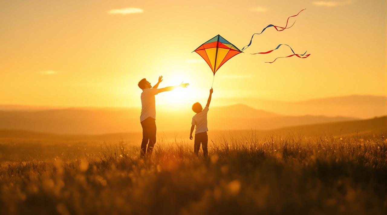 风中的风筝 · 父子情短片
